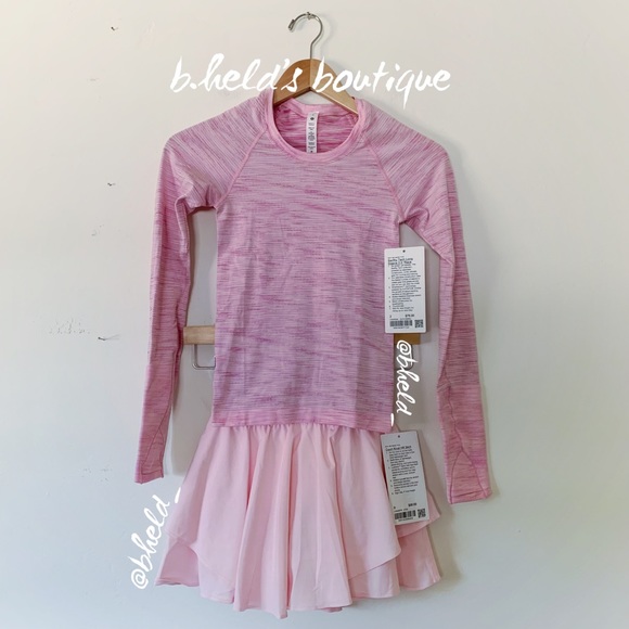 lululemon Swiftly Tech Long Sleeve Shirt 2.0 *RaceLength StrawberryMilkshake NWT - Picture 15 of 16